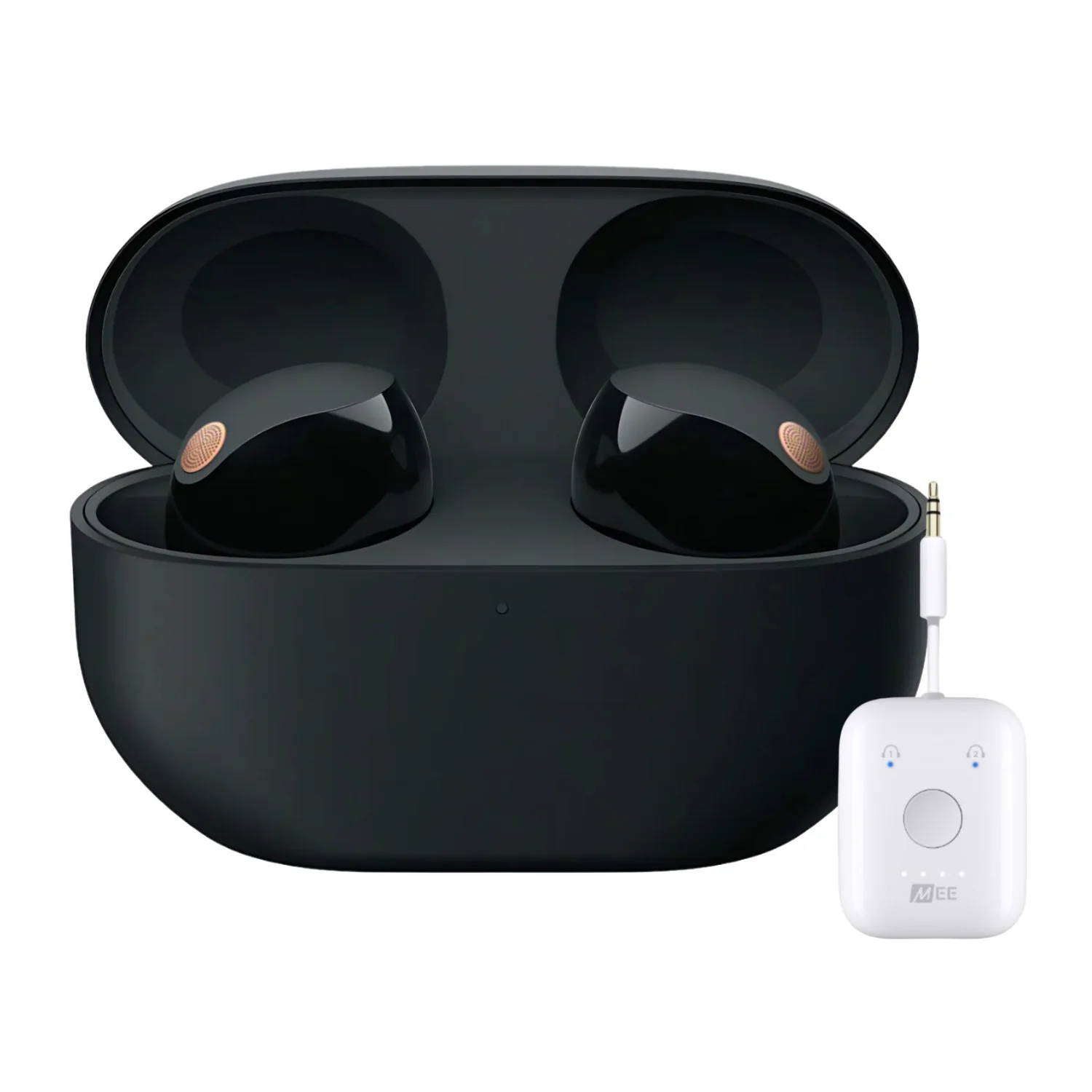 Sony WF-1000XM5 Truly Wireless Noise Canceling Earbuds Bundle (Black)