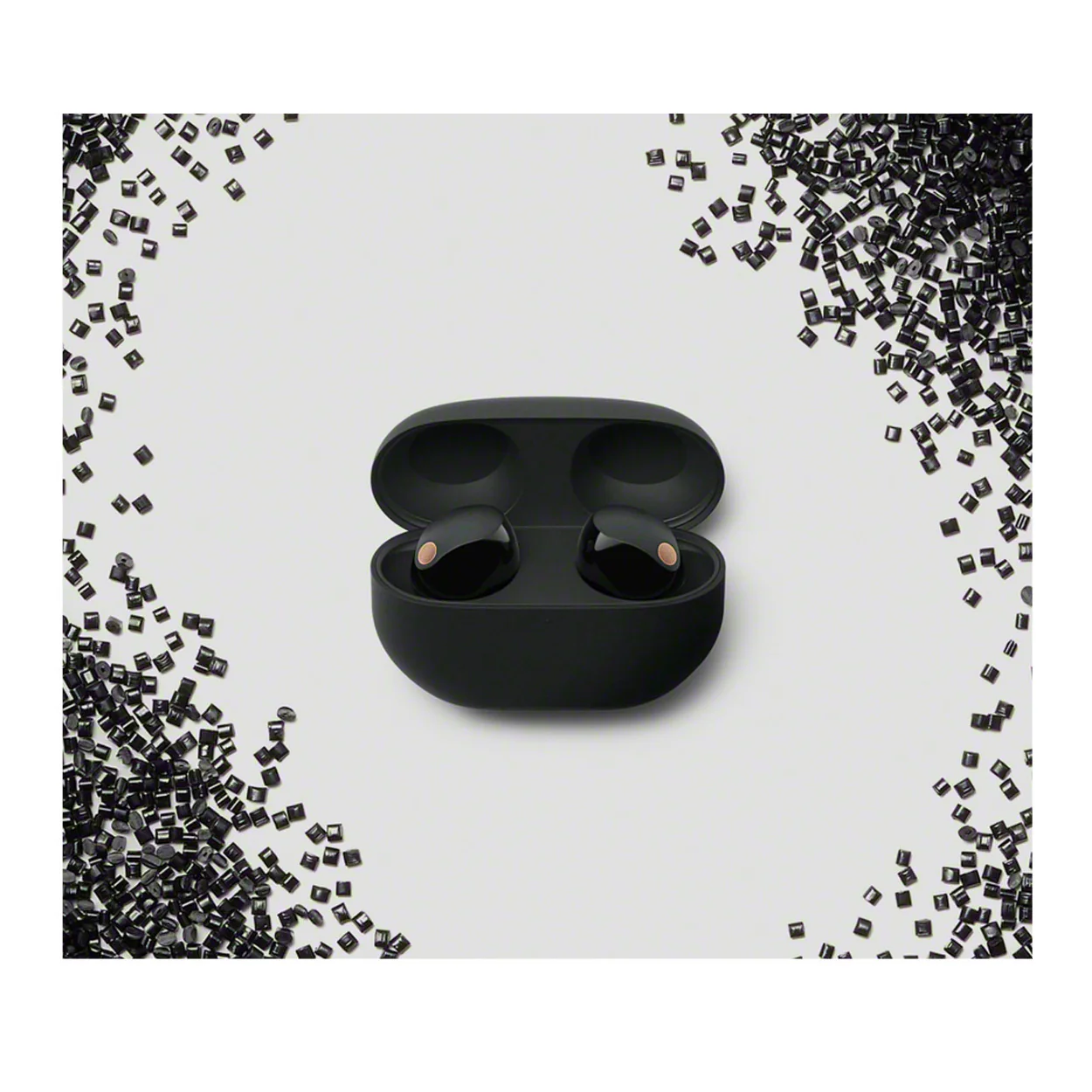 Sony WF-1000XM5 Truly Wireless Noise Canceling Earbuds (Black) with Hard Shell Earbud Case - Image 12