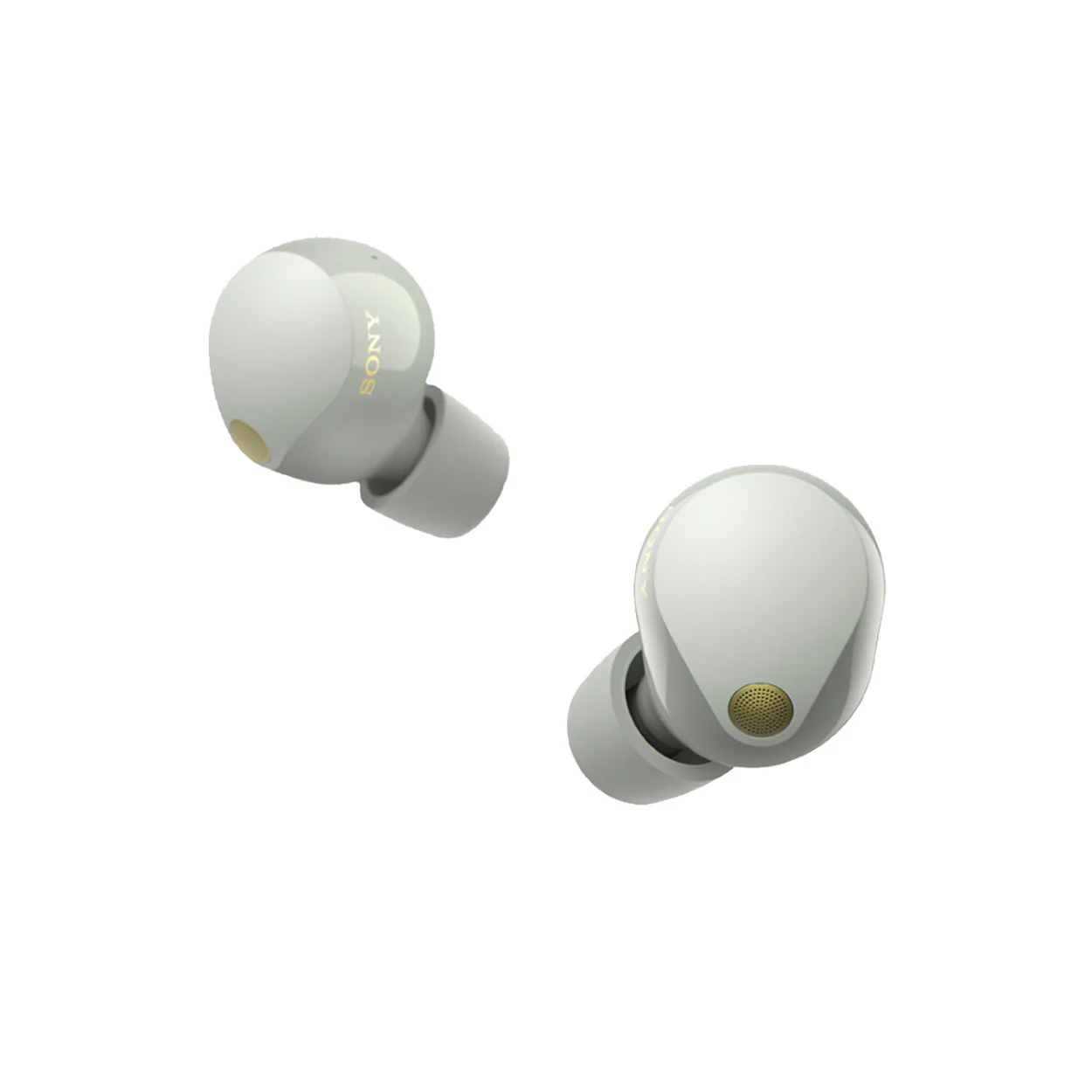 Sony WF-1000XM5 Truly Wireless Noise Canceling Earbuds (Silver) with Hard Shell Earbud Case - Image 4