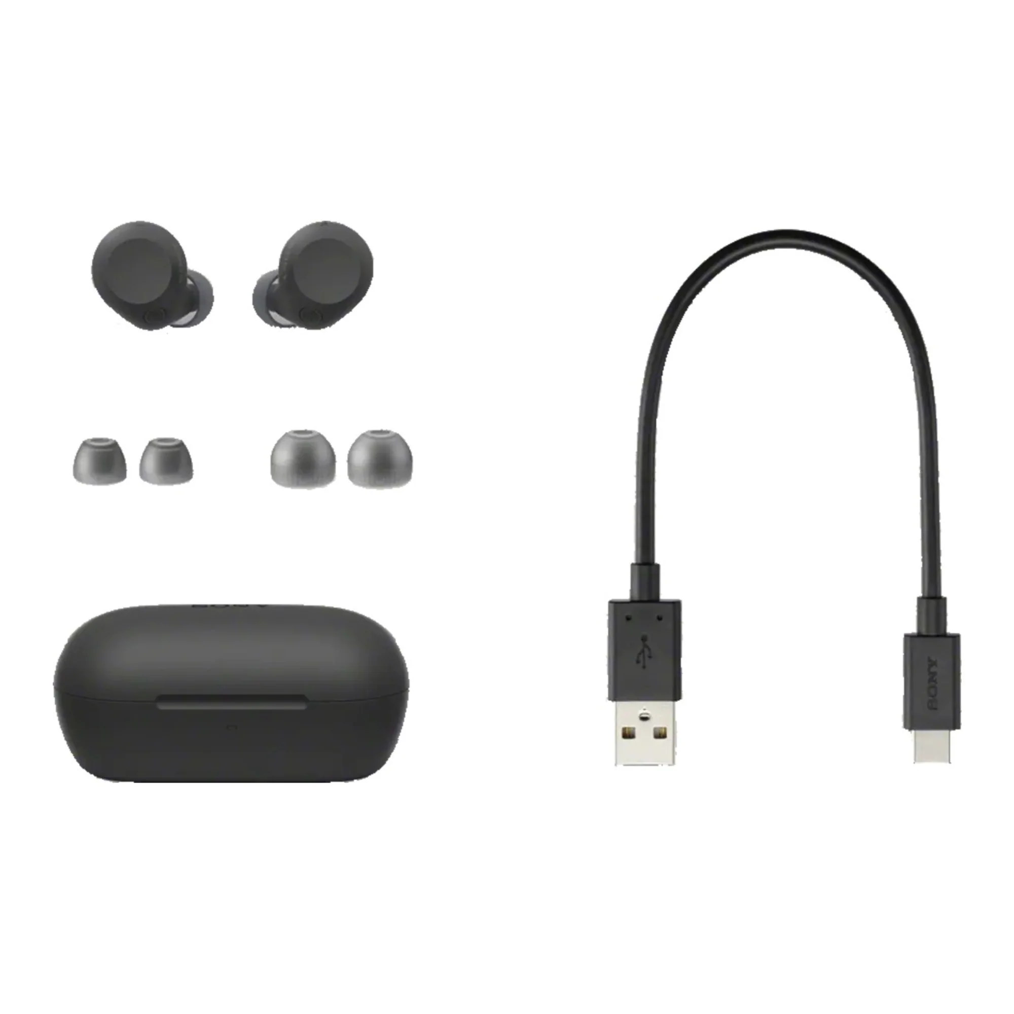 Sony WF-C710N Truly Wireless Noise-Canceling Earbuds (Black) - Image 9