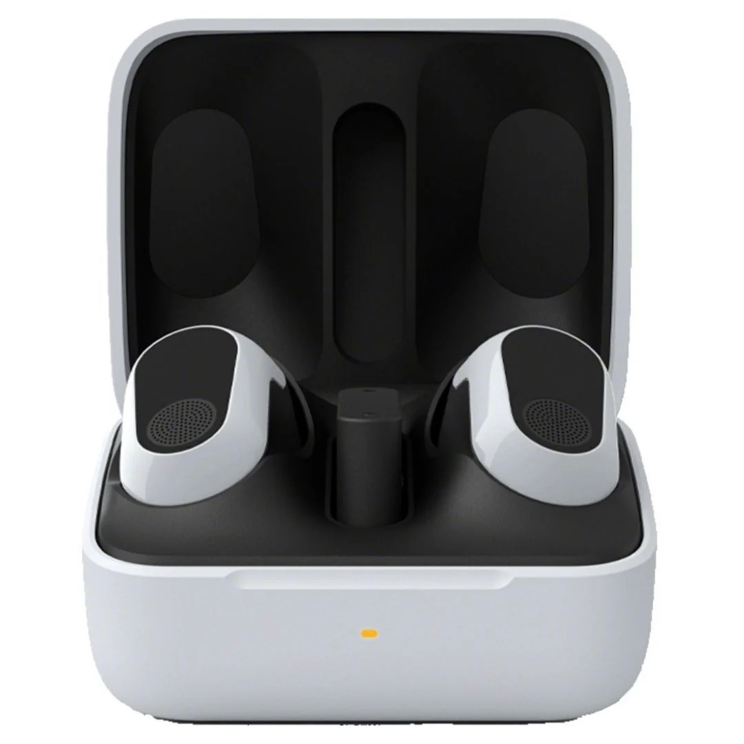Sony INZONE Buds Truly Wireless Noise Canceling Gaming Earbuds (White) with Silicone Earbuds - Image 2