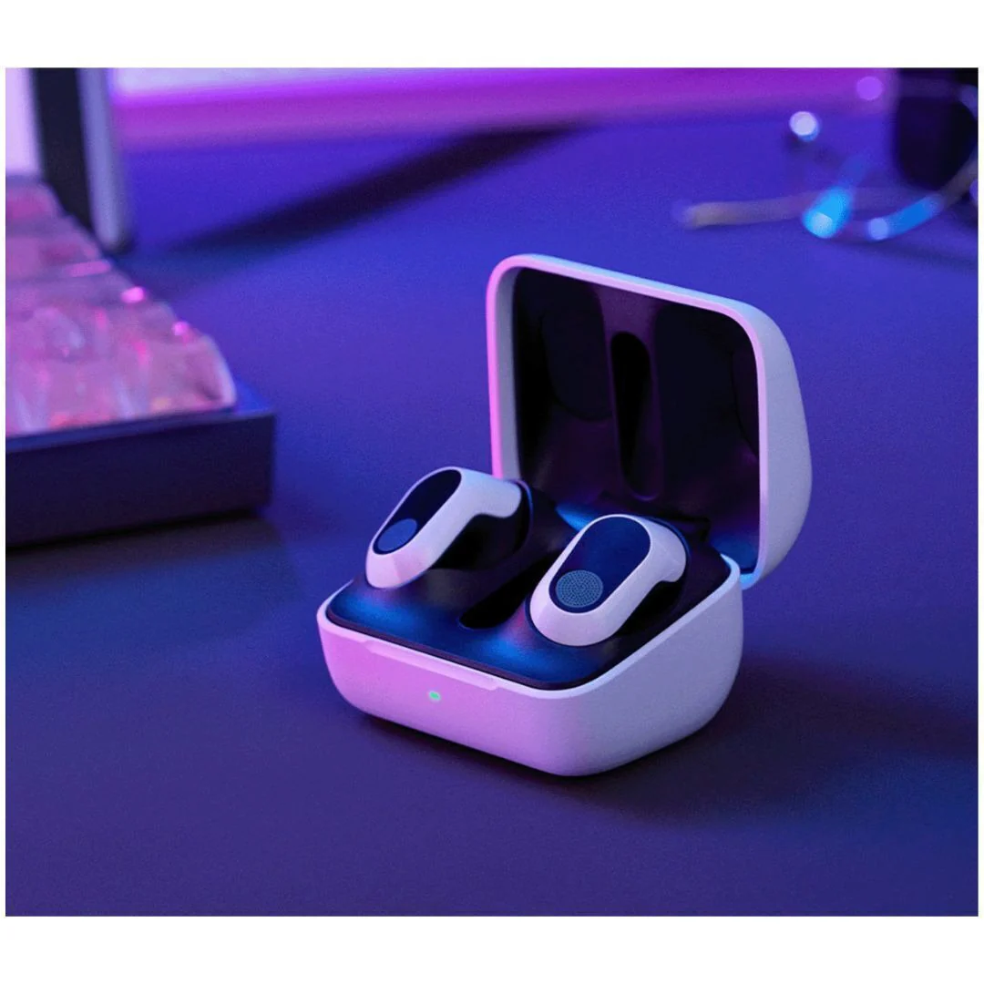 Sony INZONE Buds Truly Wireless Noise Canceling Gaming Earbuds (White) with Silicone Earbuds - Image 7