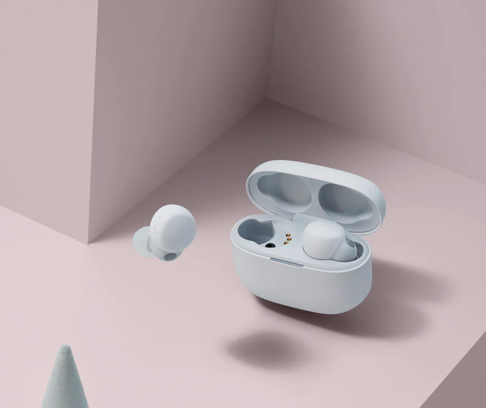 Sony LinkBuds S Truly Wireless Noise Canceling Earbud Headphones (White) - Image 10