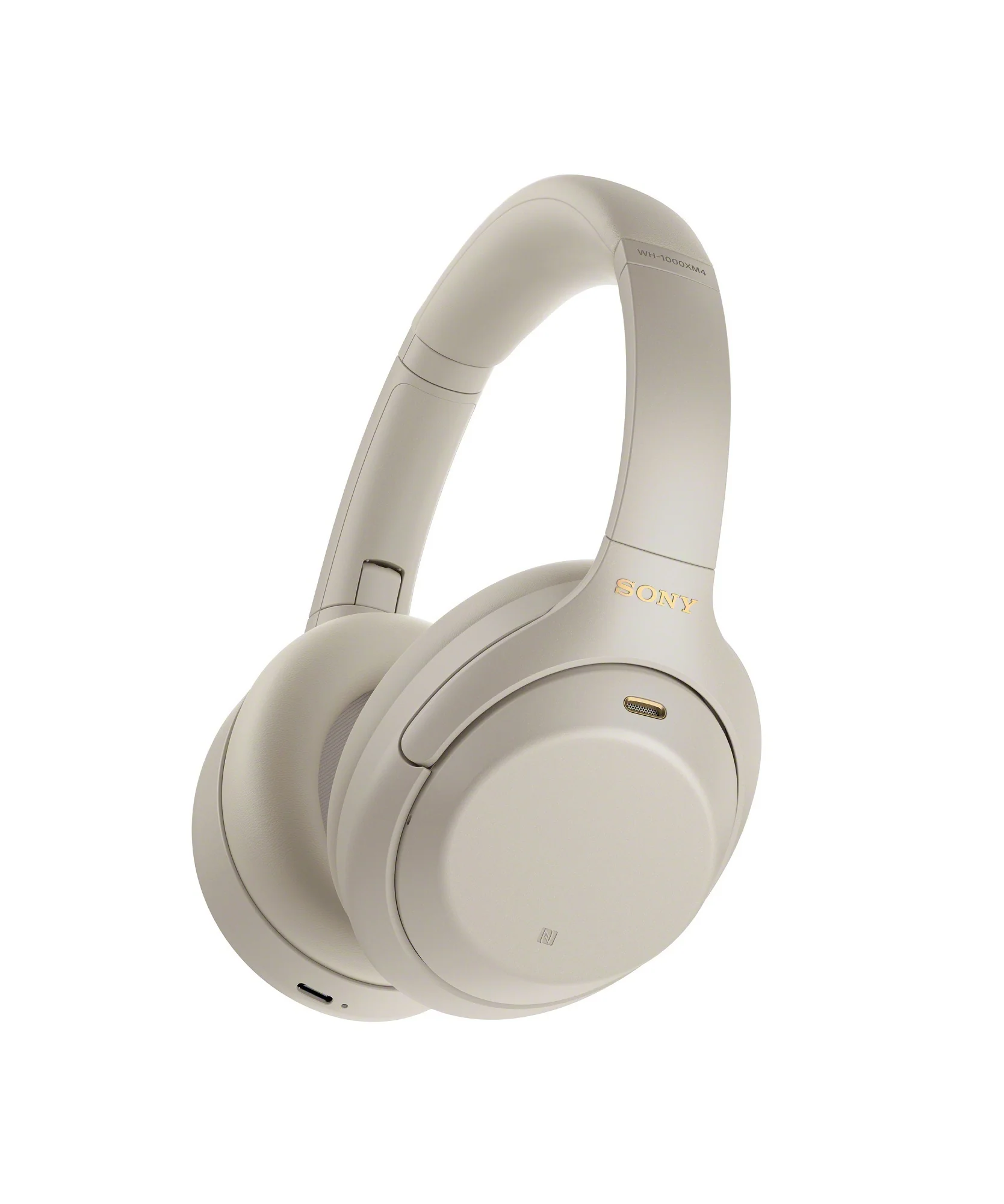 Sony WH-1000XM4 Wireless Noise Canceling Over-Ear Headphones (Silver) (Used) - Image 9