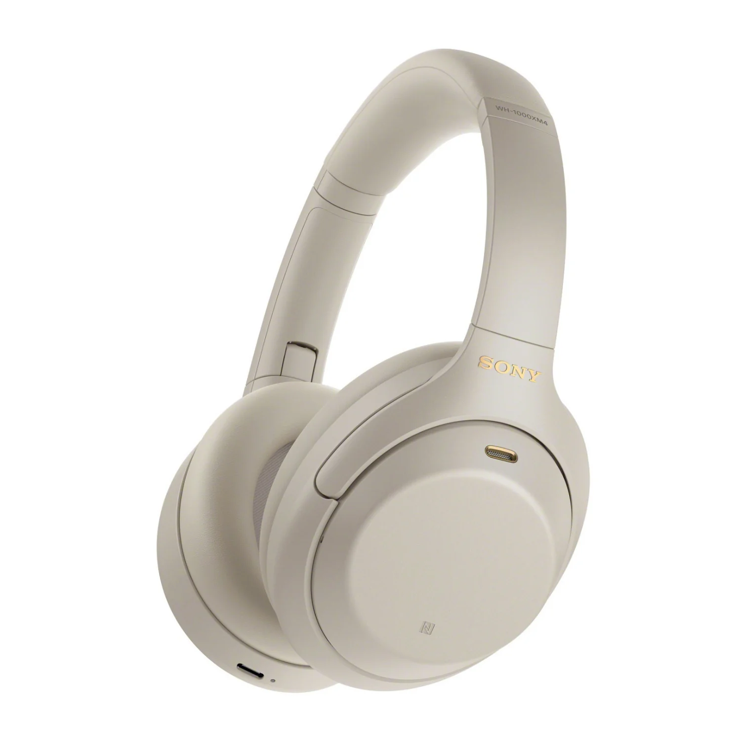 Sony WH-1000XM4 Wireless Noise Canceling Over-Ear Headphones (Silver) Bundle - Image 2