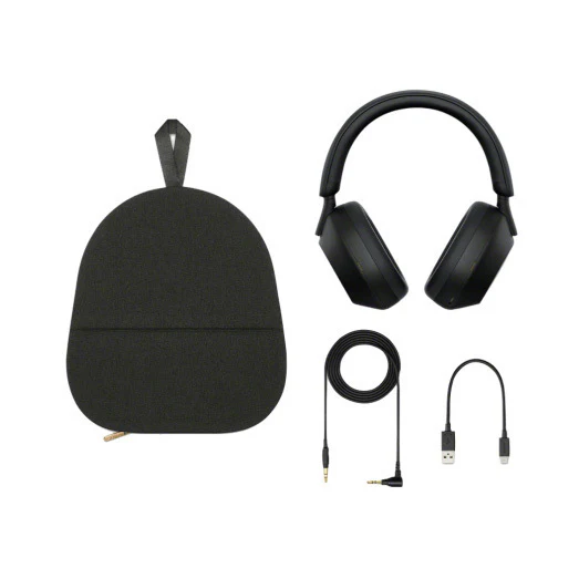 Sony WH-1000XM5 Wireless Noise Canceling Over-Ear Headphones (Black) with 10,000mAh Power Bank - Image 15