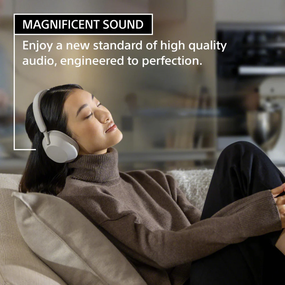Sony WH-1000XM5 Wireless Noise Canceling Over-Ear Headphones with Sony Earbuds - Image 3