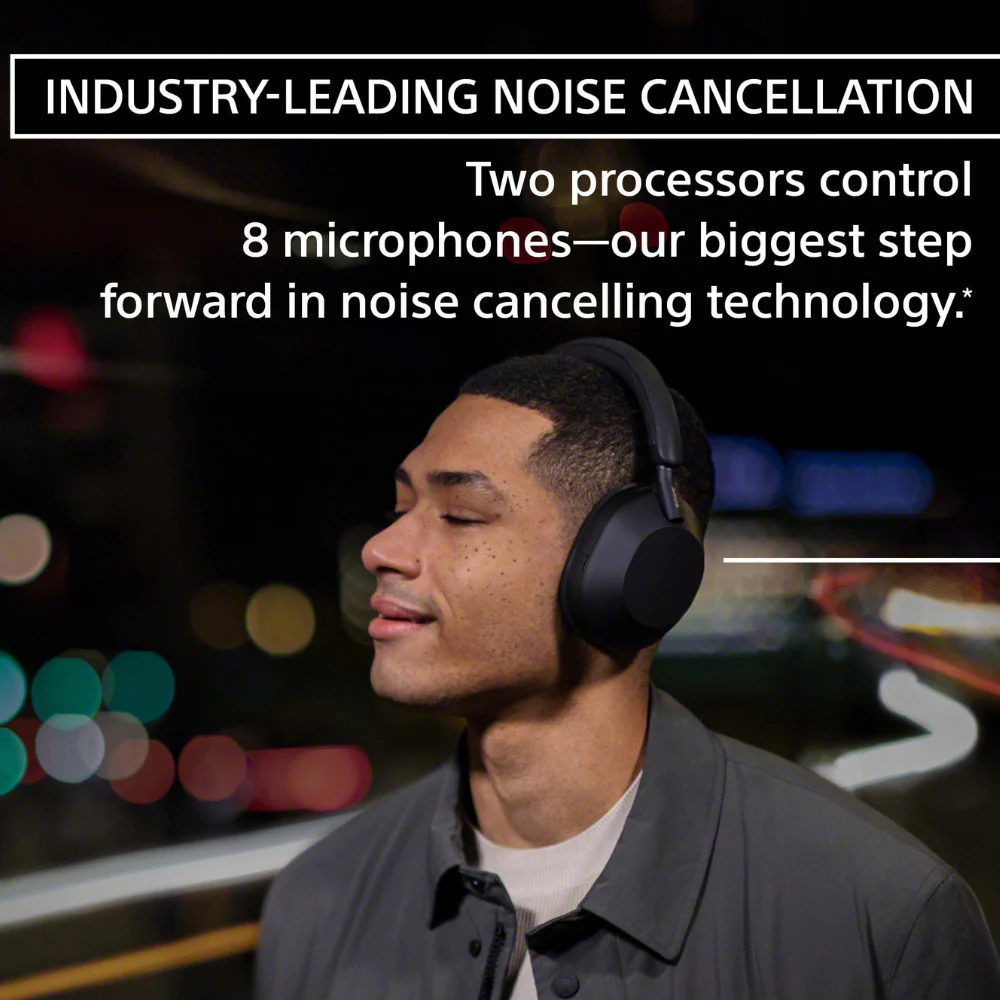 Sony WH-1000XM5 Wireless Noise Canceling Over-Ear Headphones with Sony Earbuds - Image 6