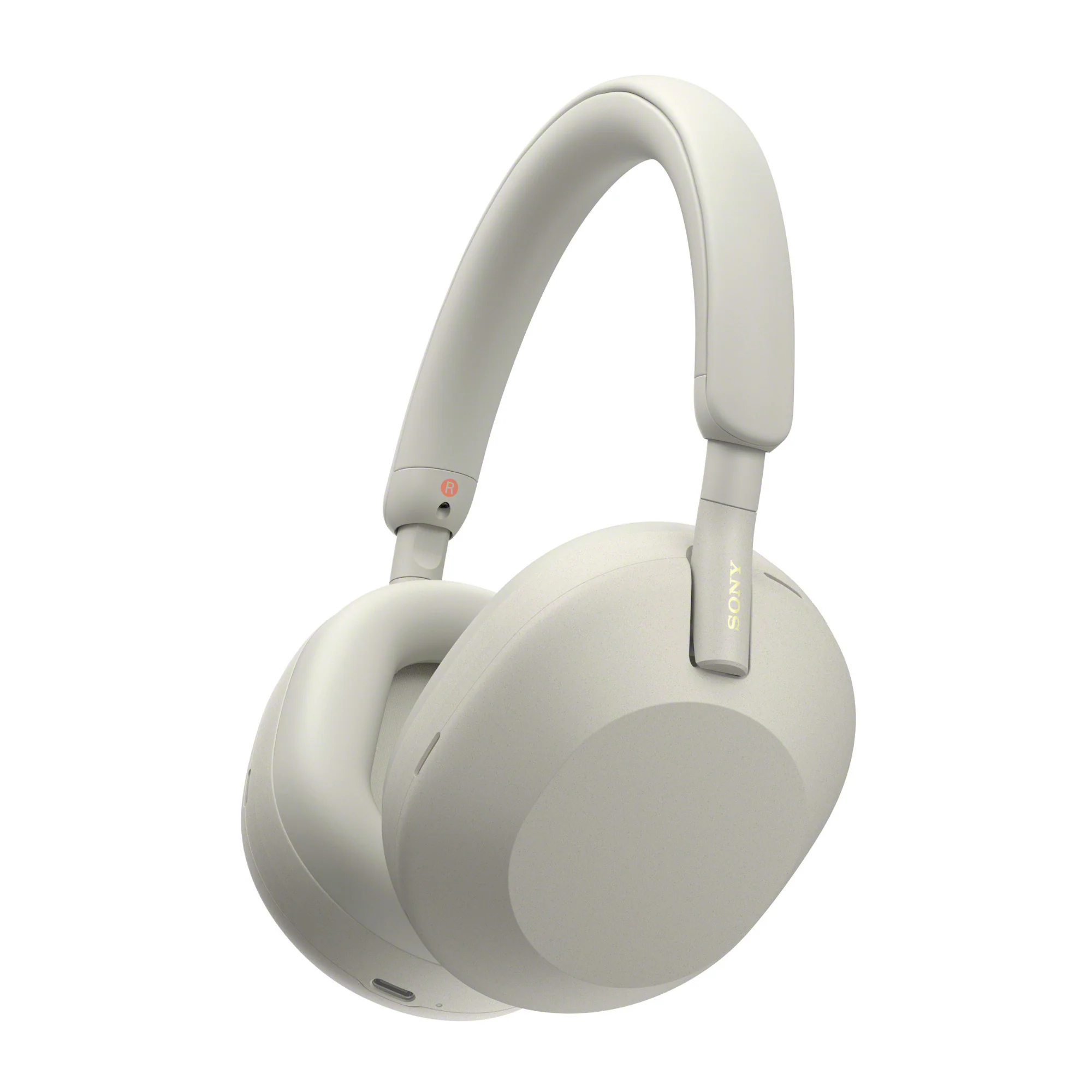 Sony WH-1000XM5 Wireless Noise Canceling Over-Ear Headphones (Silver) Bundle - Image 2