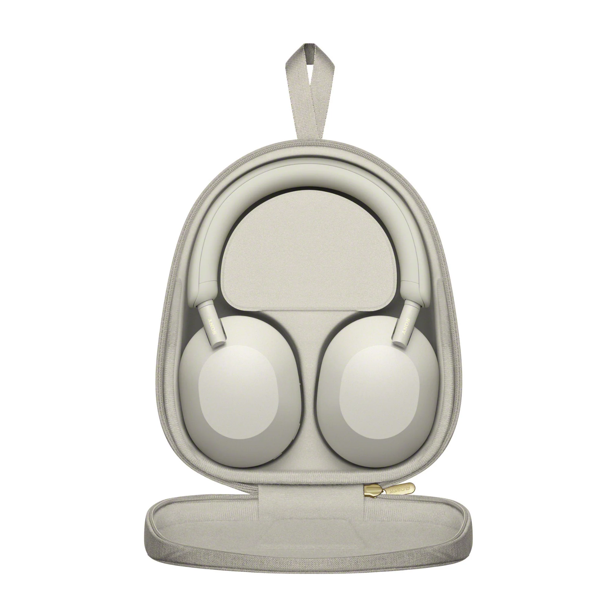 Sony WH-1000XM5 Wireless Noise Canceling Over-Ear Headphones (Silver) Bundle - Image 6