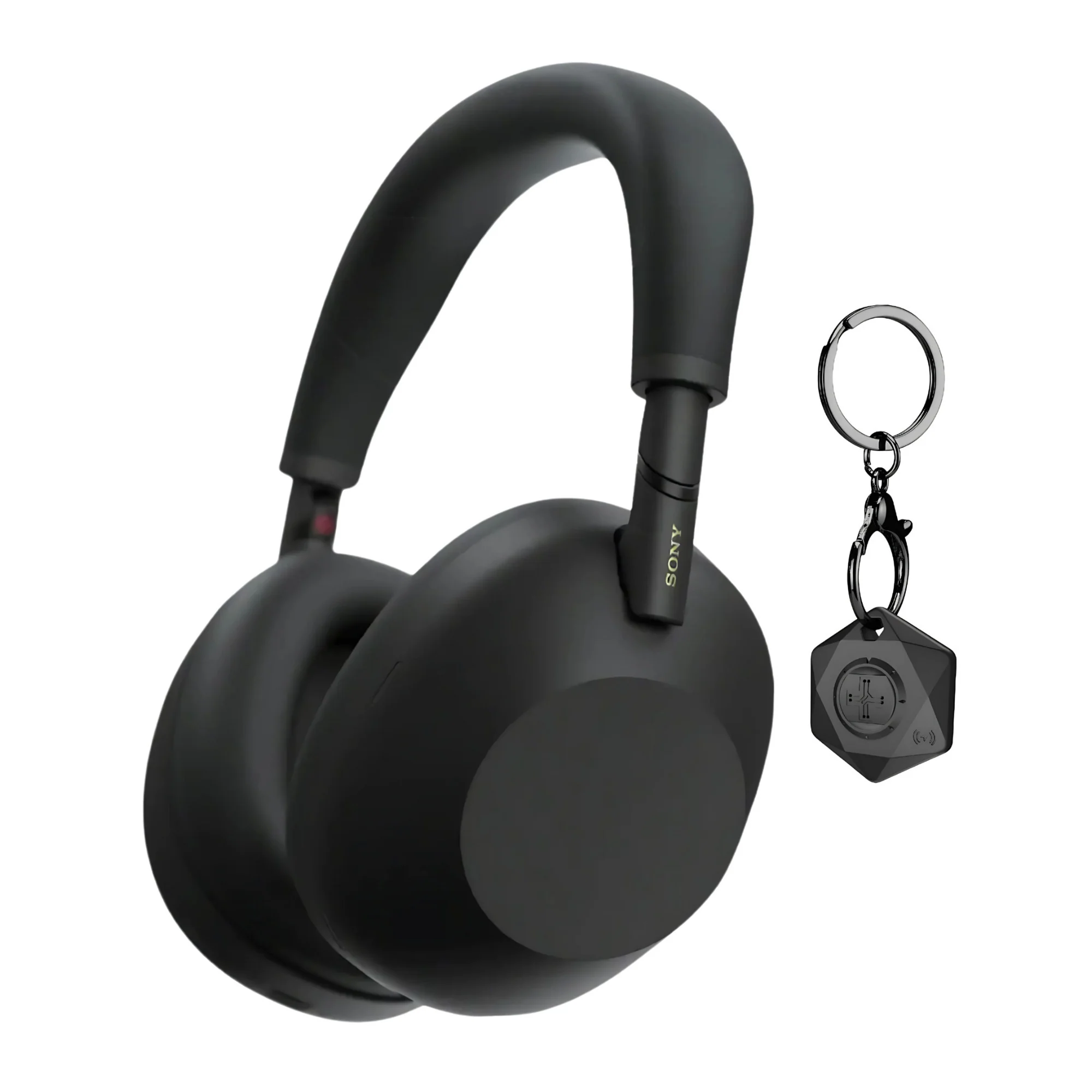 Sony WH-1000XM6 Wireless Noise-Canceling Headphones Bundle with Finder Key Chain