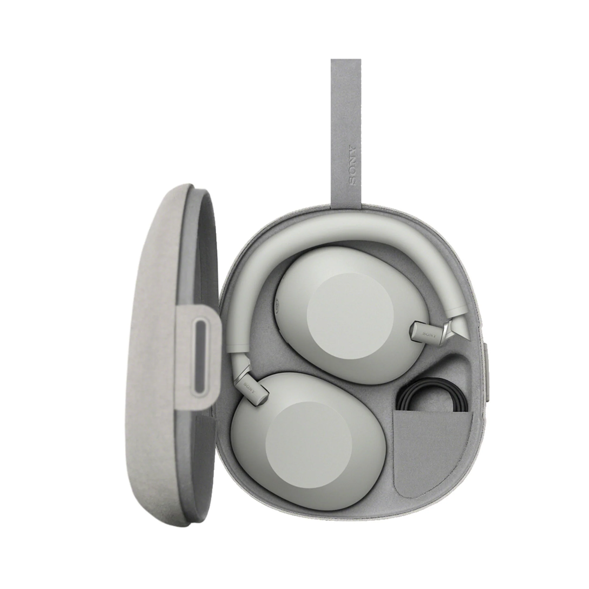 Sony WH-1000XM6 Wireless Noise-Canceling Headphones (Silver) with Accessories - Image 7