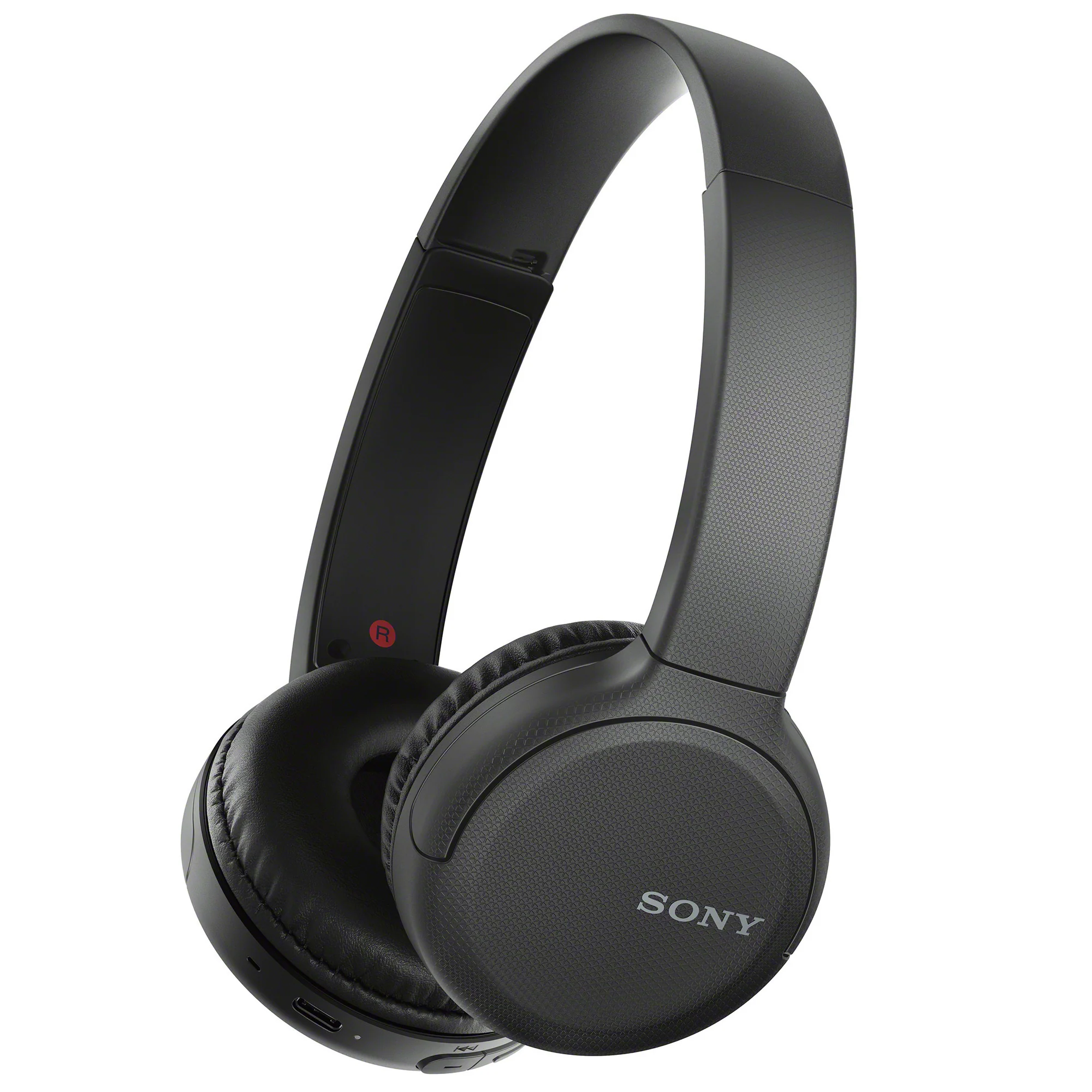 Sony WH-CH520 Stamina Wireless On-Ear Bluetooth Headphones (Black) with Protective Case - Image 2