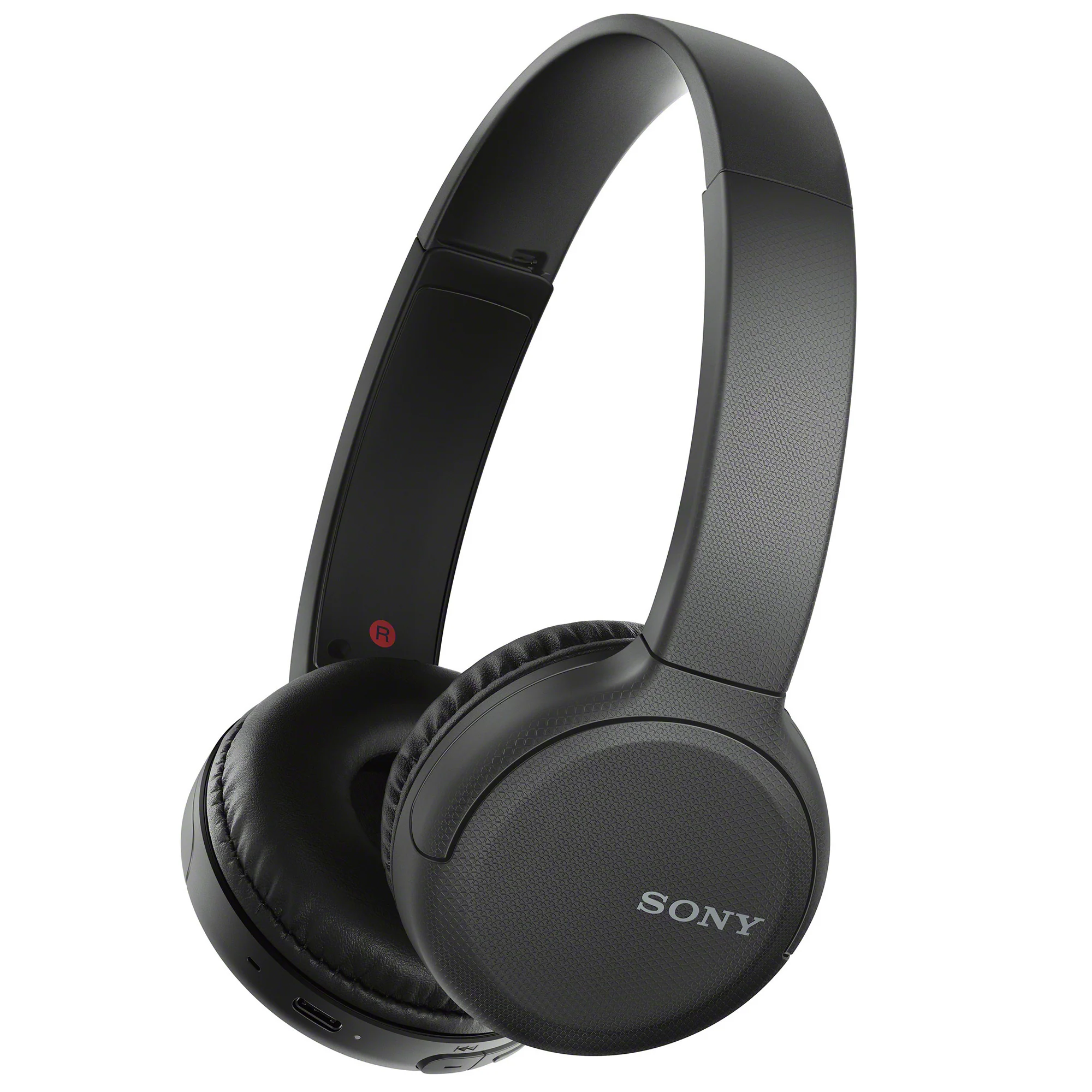Sony WH-CH510 Stamina Wireless On-Ear Headphones (Black) with USB Bluetooth Dongle Adapter - Image 2