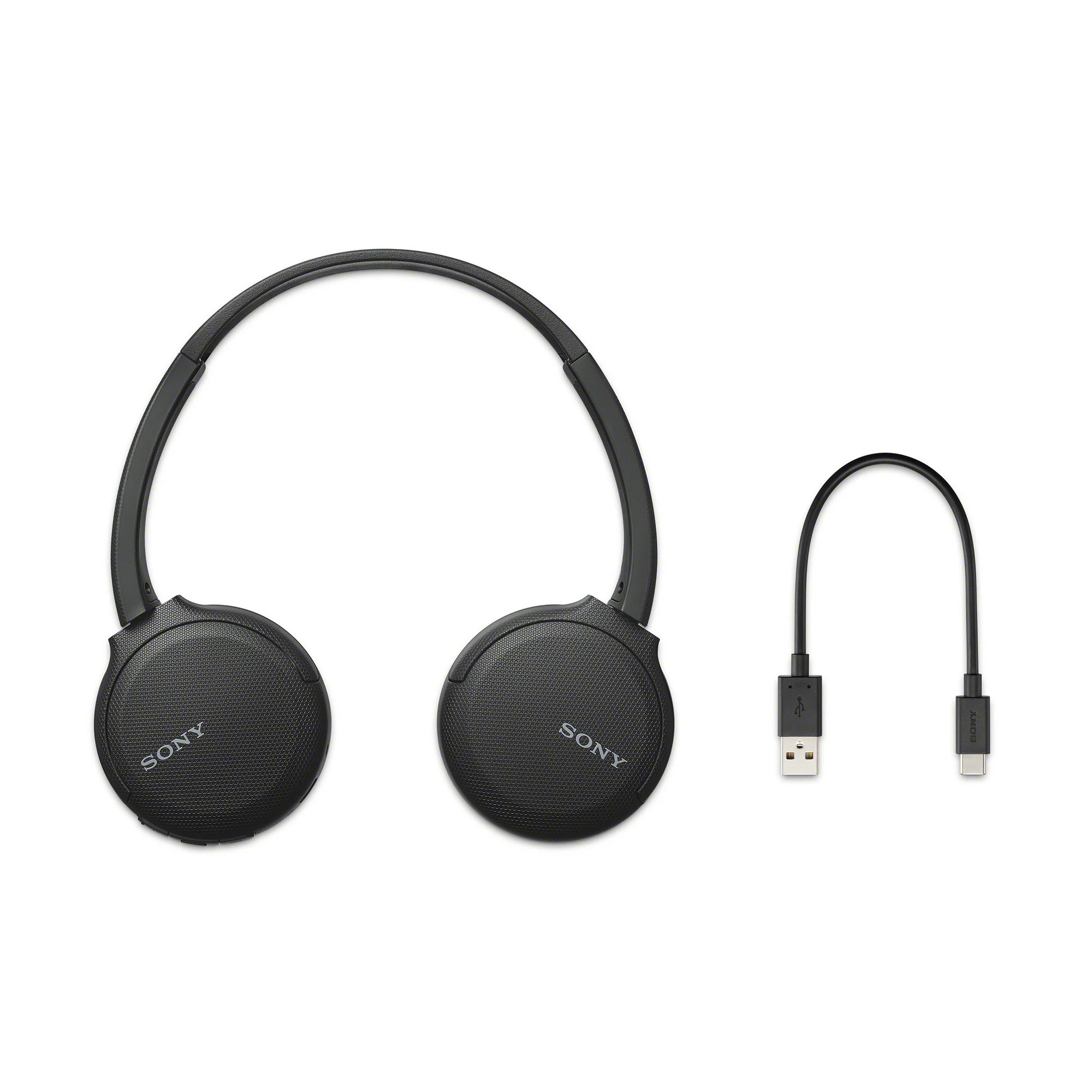 Sony WH-CH510 Stamina Wireless On-Ear Headphones (Black) with USB Bluetooth Dongle Adapter - Image 8