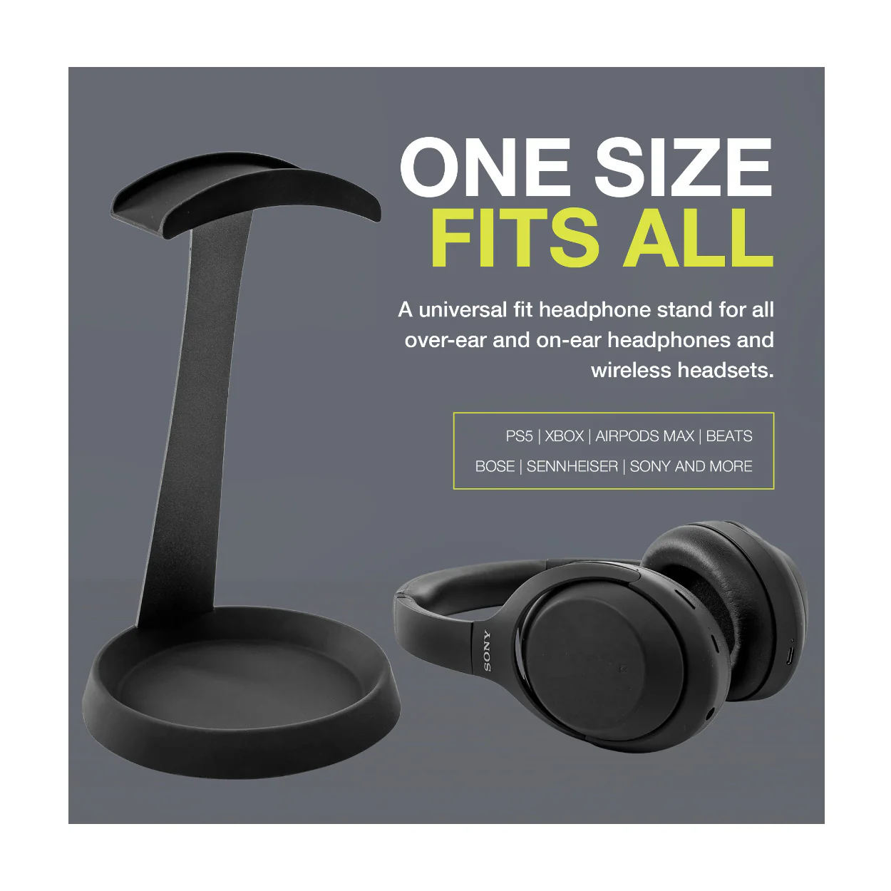 Sony INZONE H9 II Wireless Noise Canceling Gaming Headset (Black) with Stand - Image 8