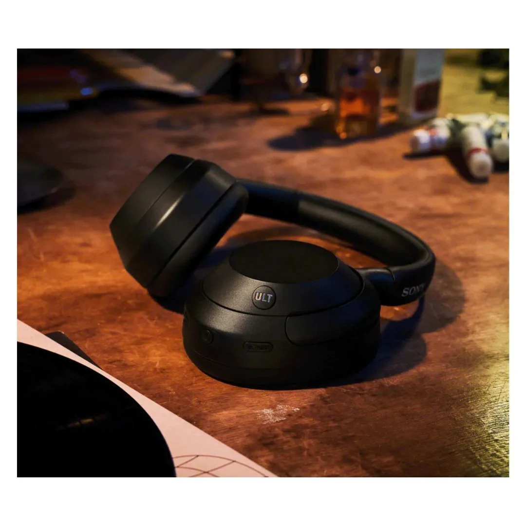 Sony ULT WEAR Wireless Noise Canceling Headphones with Dual Noise Sensor Technology (Black) - Image 6