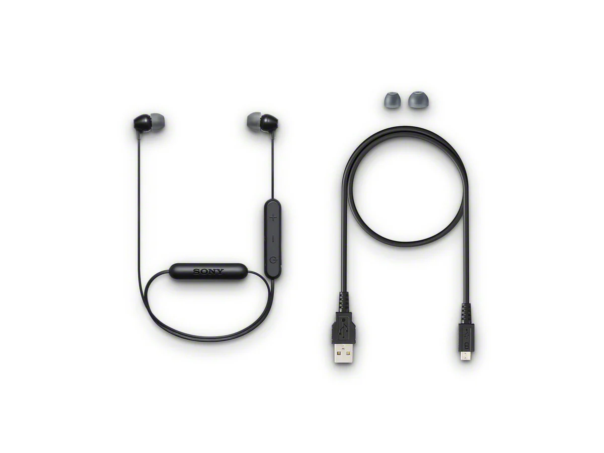 Sony WI-C300 Wireless In-Ear Headphones (Blue) - Image 4
