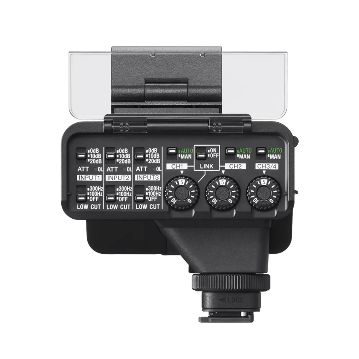 Sony XLRA4 Digital XLR Adaptor Kit with 32bit Float and 96 kHz Sampling for Sony Alpha Cameras - Image 2