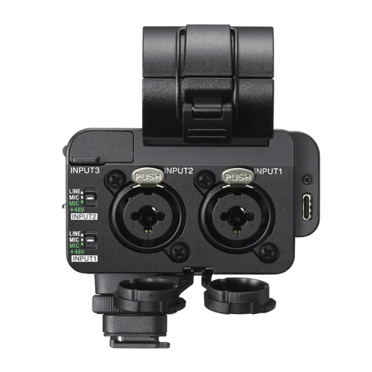 Sony XLRA4 Digital XLR Adaptor Kit with 32bit Float and 96 kHz Sampling for Sony Alpha Cameras - Image 4