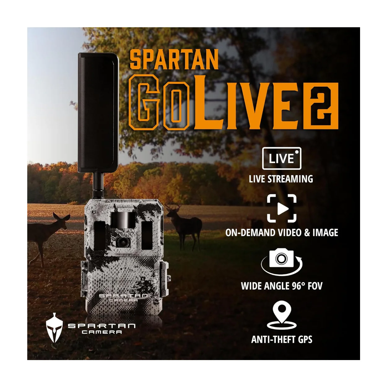 Spartan GoLive2 4G/LTE Trail Camera 2-Pack Bundle with 32GB Memory Card & Reader - Image 7