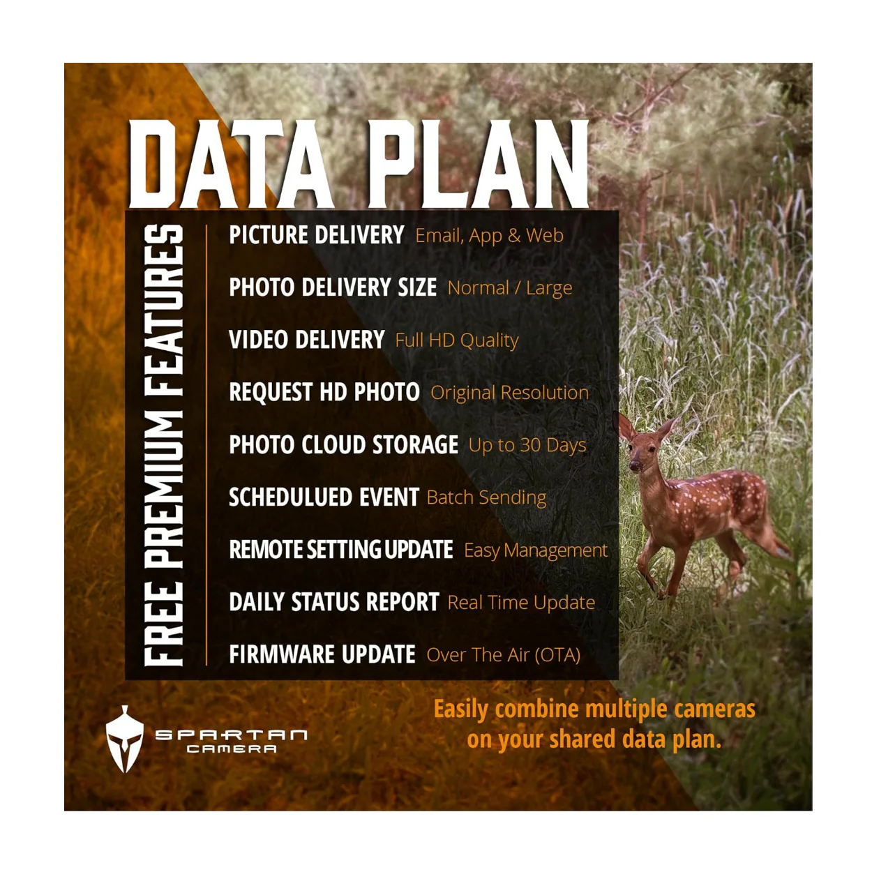 Spartan GoLive2 4G/LTE Trail Camera 2-Pack Bundle with 32GB Memory Card & Reader - Image 9