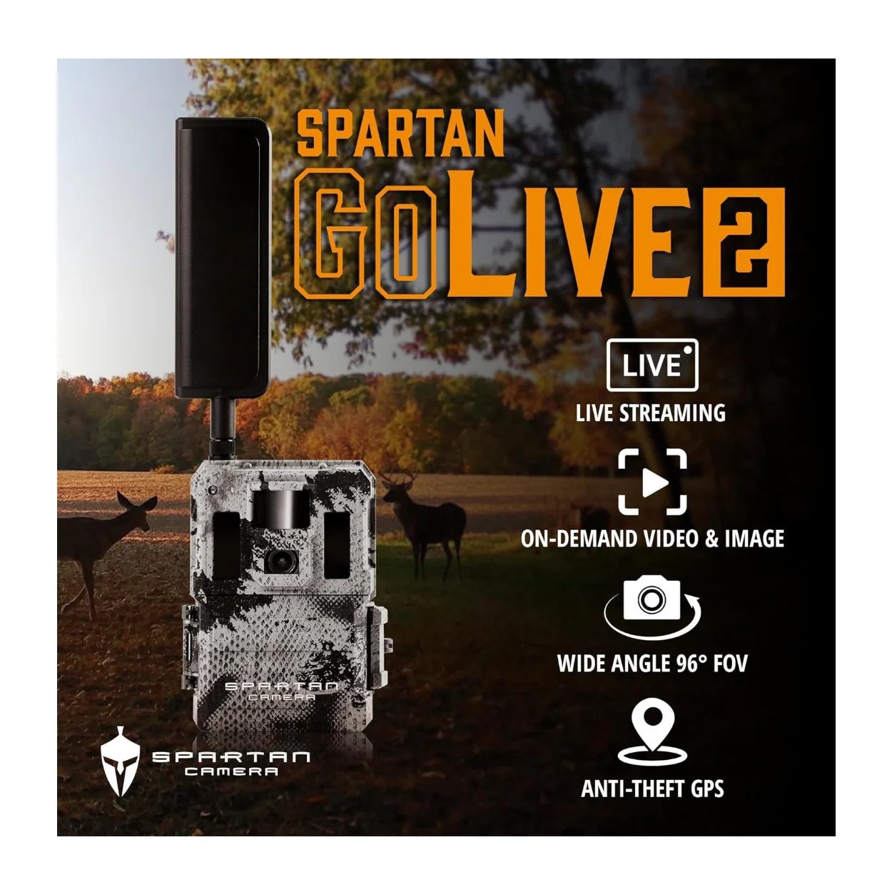 Spartan GoLive2 4G/LTE Trail Camera 10-Pck Bundle with 32GB Memory Card & Reader - Image 7