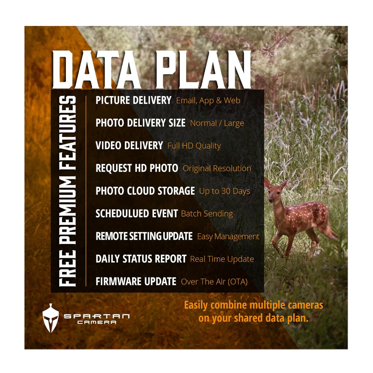 Spartan GoLive2 4G/LTE Trail Camera 10-Pck Bundle with 32GB Memory Card & Reader - Image 9