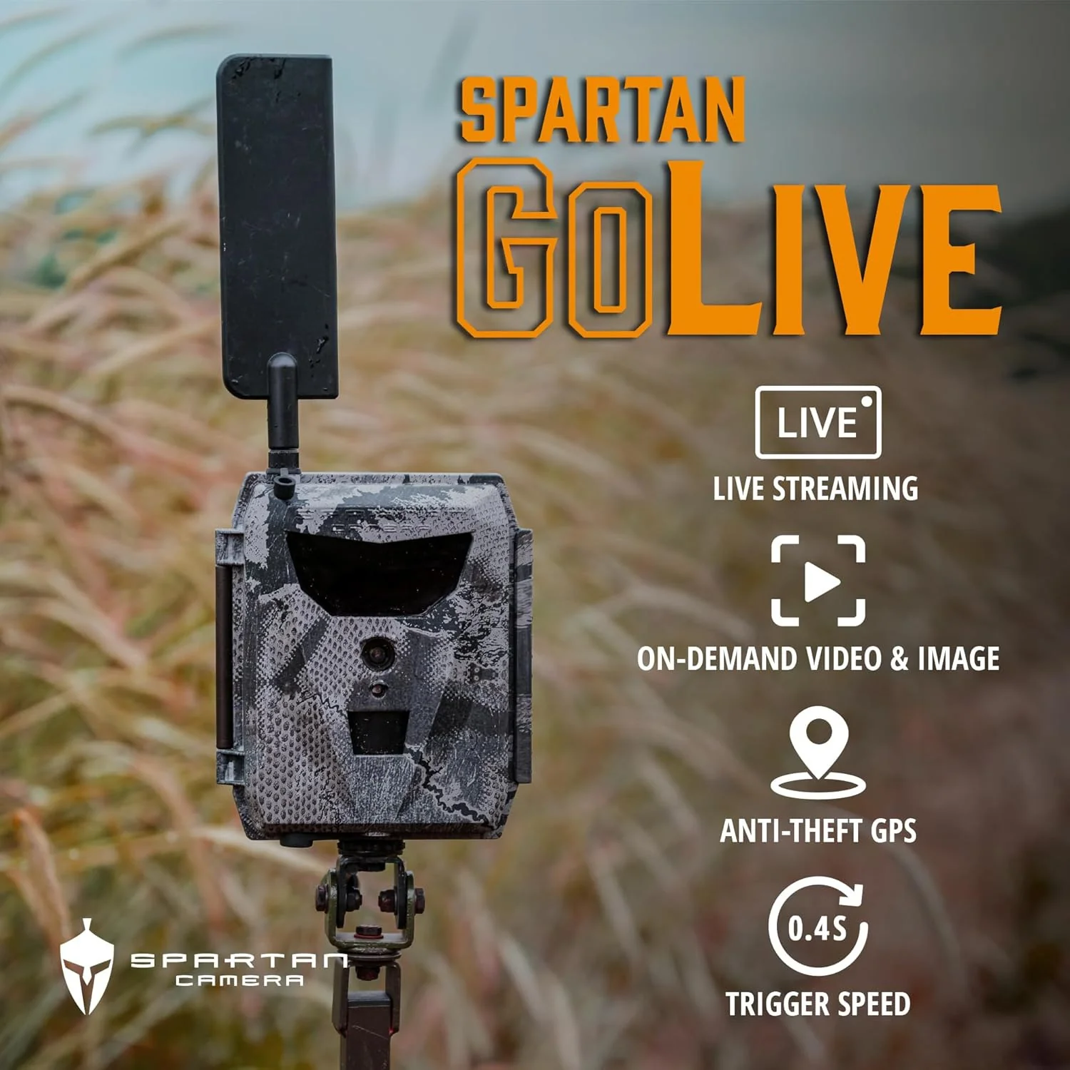 Spartan GoLive 4G/LTE 1080p Trail Camera (Verizon, 4 Pack) Bundle - Image 2