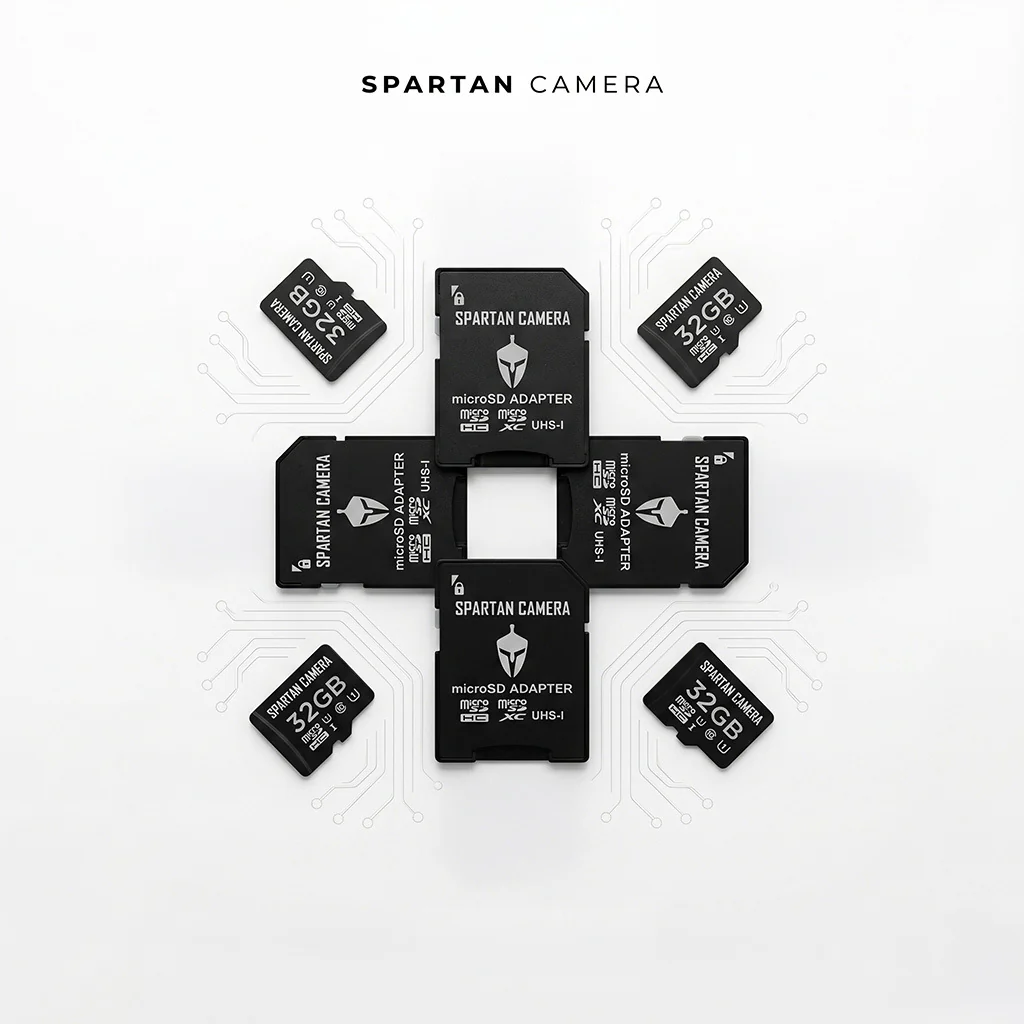 Spartan 32GB Micro Memory Card (6 Pack) with Adapter and Card Reader Bundle - Image 2
