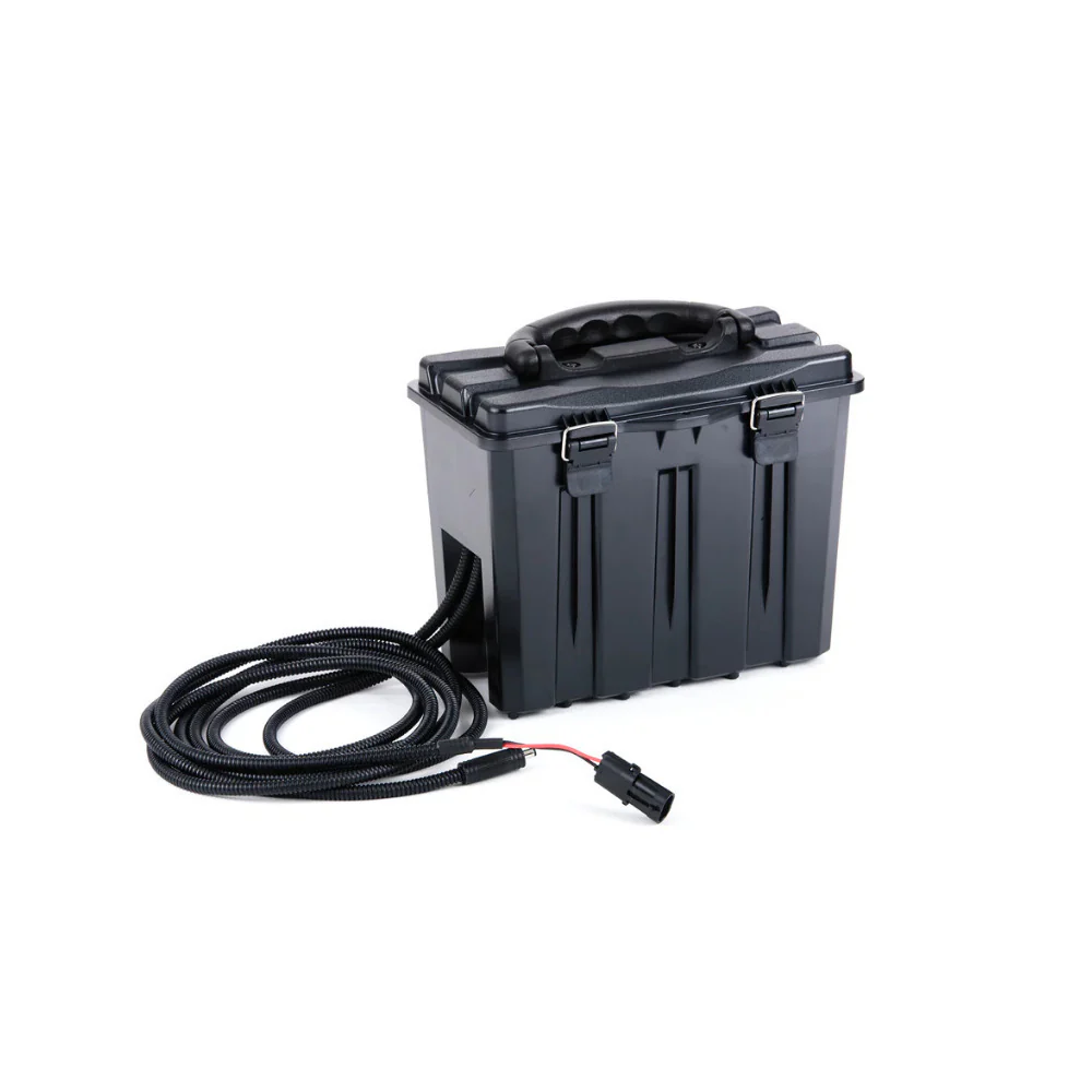 Spartan Corrosion-resistant 12V SLA Battery Box with Output/Solar Dual Cable - Image 2