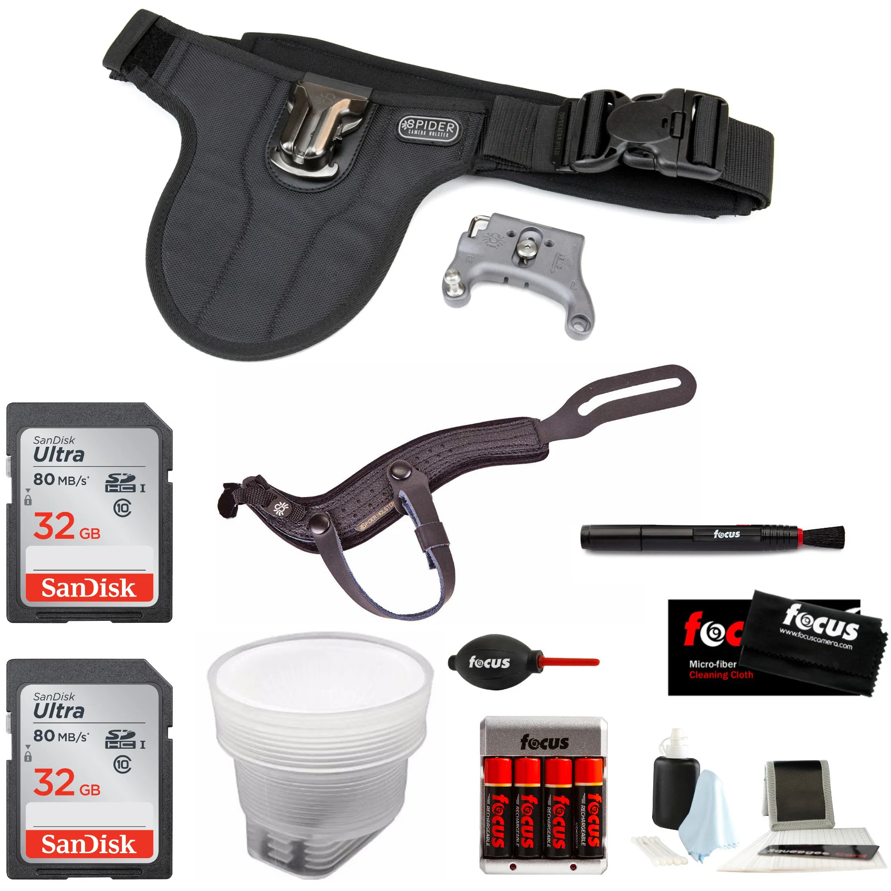 Spider Camera Holster SpiderPro Single Camera System v2 (SCS) and Bundle