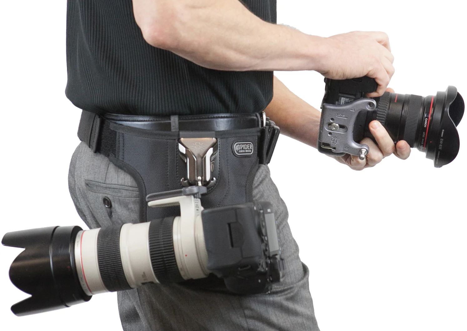 Spider Camera Holster SpiderPro Dual Camera System v2 and Accessory Bundle - Image 5