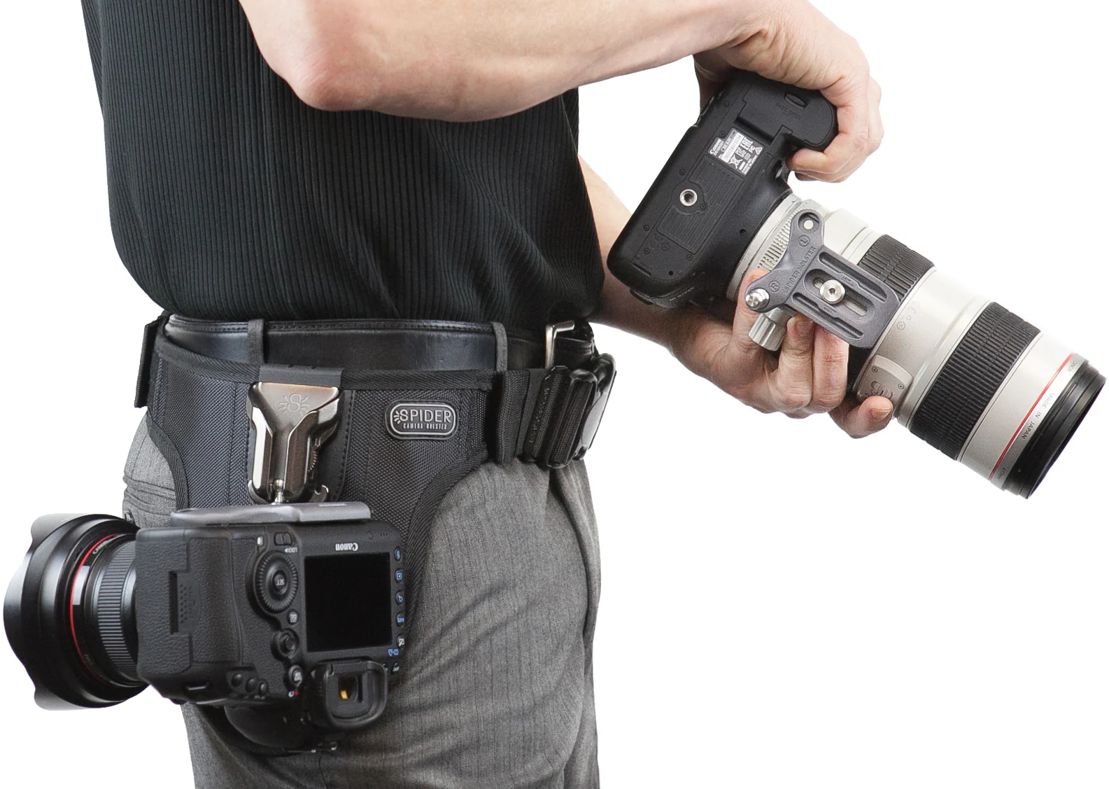 Spider Camera Holster SpiderPro Dual Camera System v2 and Accessory Bundle - Image 6