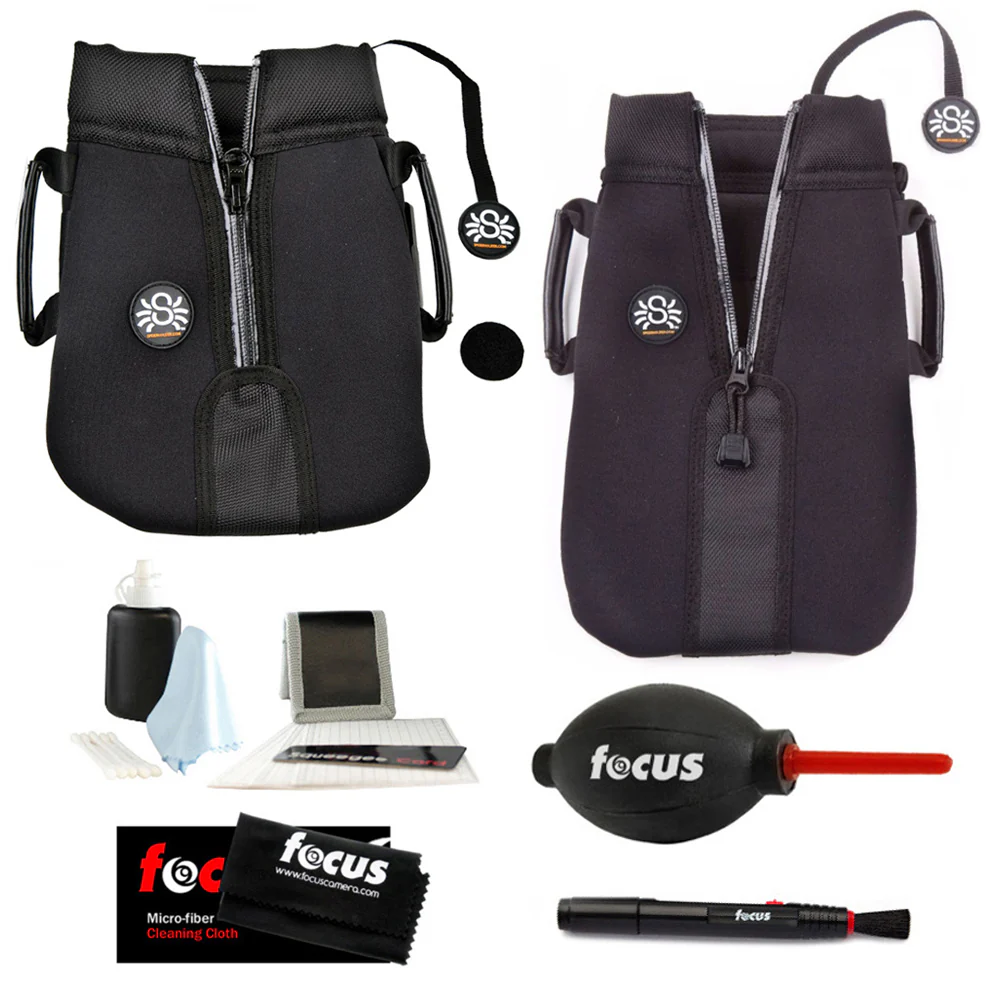 Spider Holster Lens Pouch Duo (For 70-200mm and 24-70mm Pro Lenses) Bundle