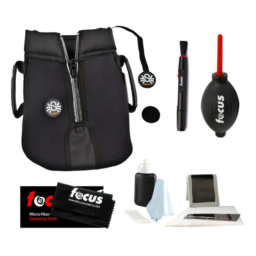 Spider Holster Medium Lens Pouch for 24-70mm f/2.8 Lenses and Cleaning Kit