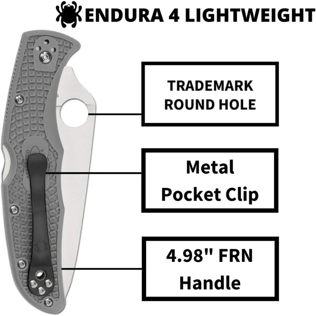 Spyderco Folding Knife Endura 4 - Image 4