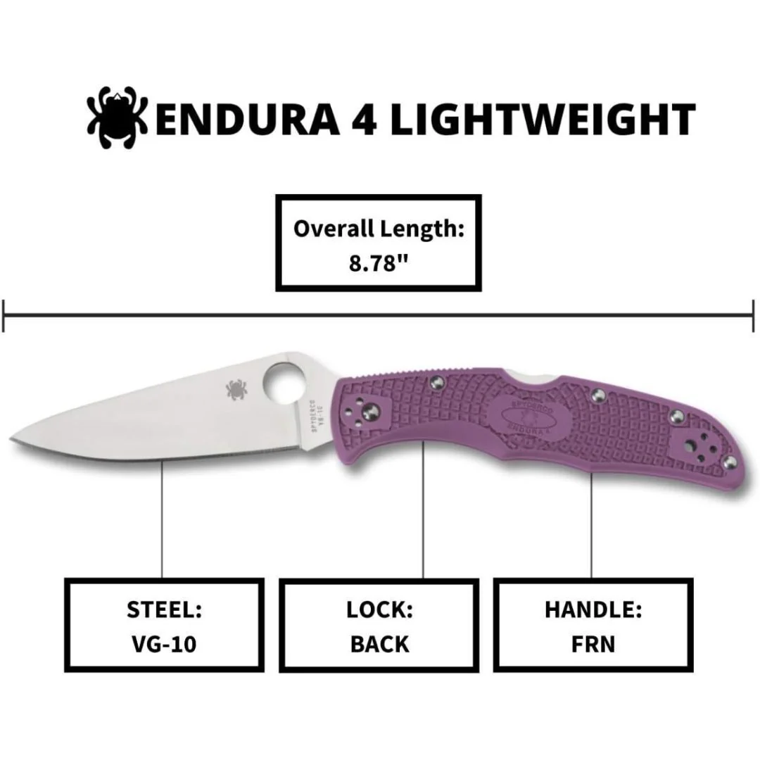 Spyderco Folding Knife Endura 4 - Image 3