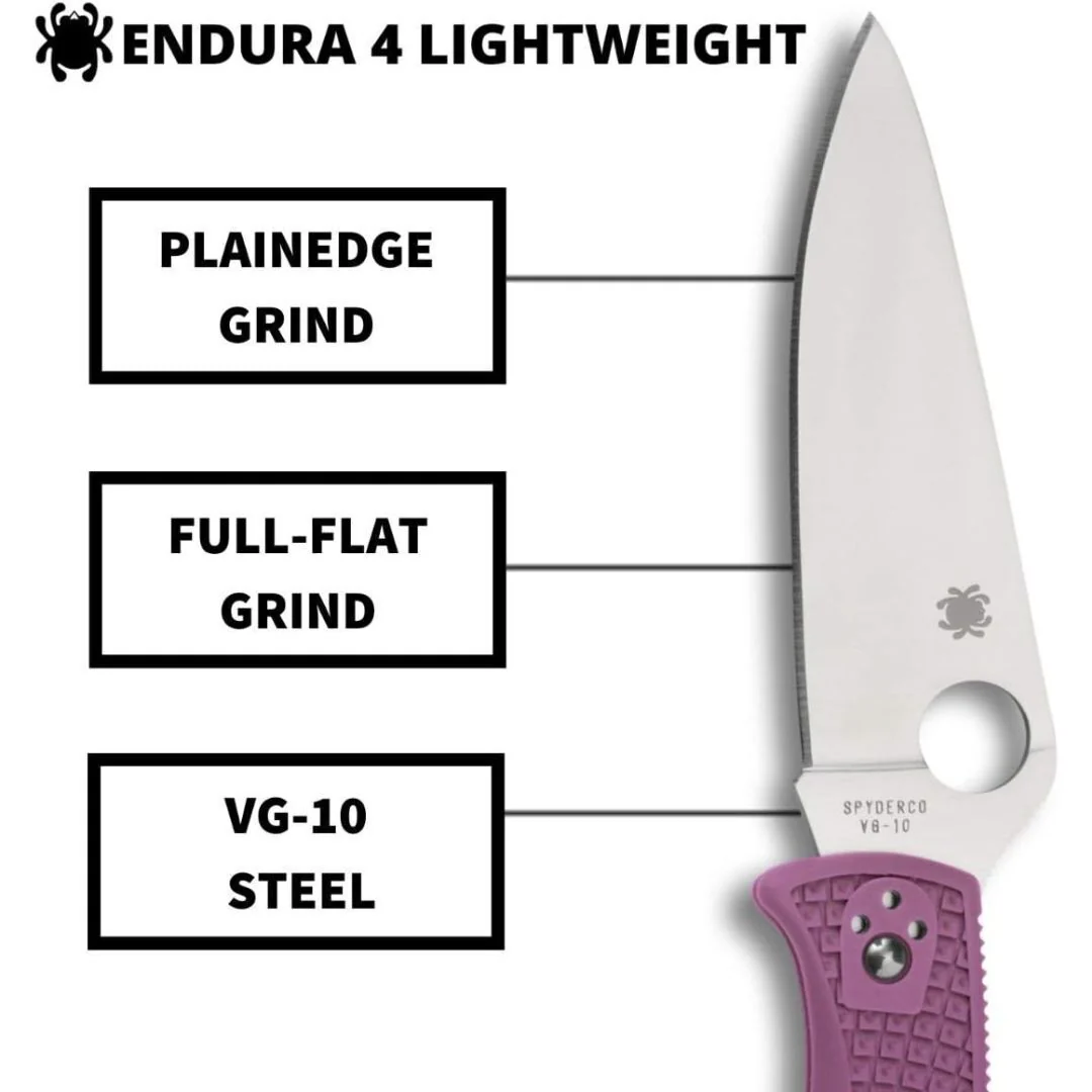 Spyderco Folding Knife Endura 4 - Image 4