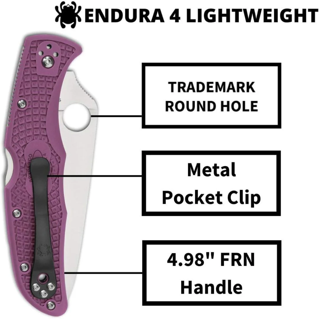 Spyderco Folding Knife Endura 4 - Image 5