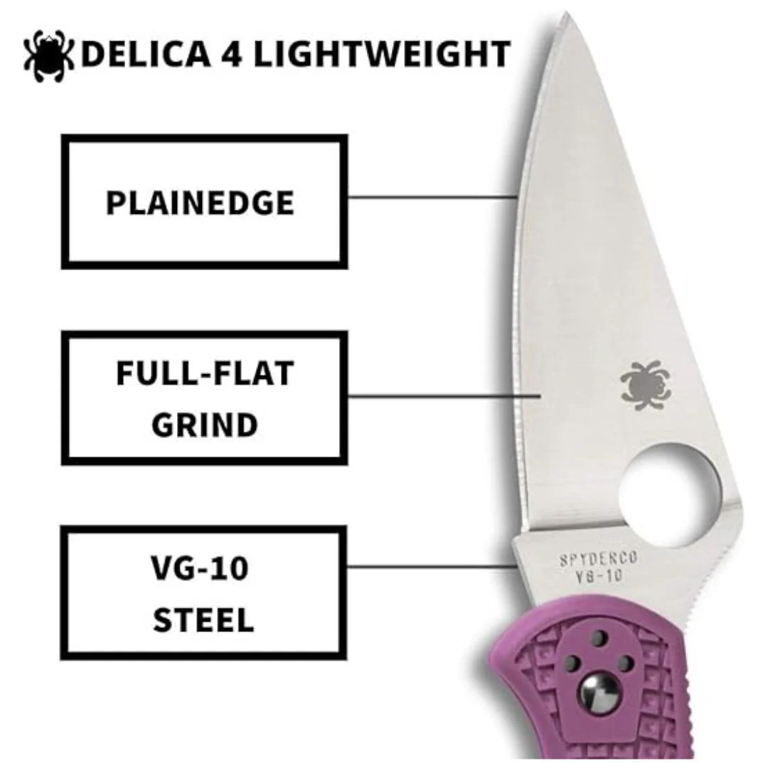 Spyderco Folding Knife Delica 4 - Image 3