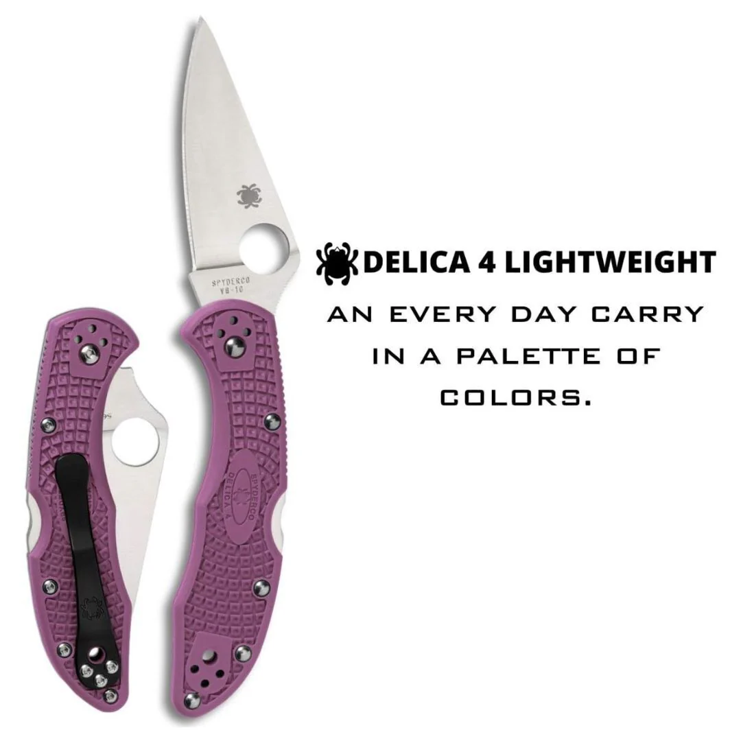 Spyderco Folding Knife Delica 4 - Image 6