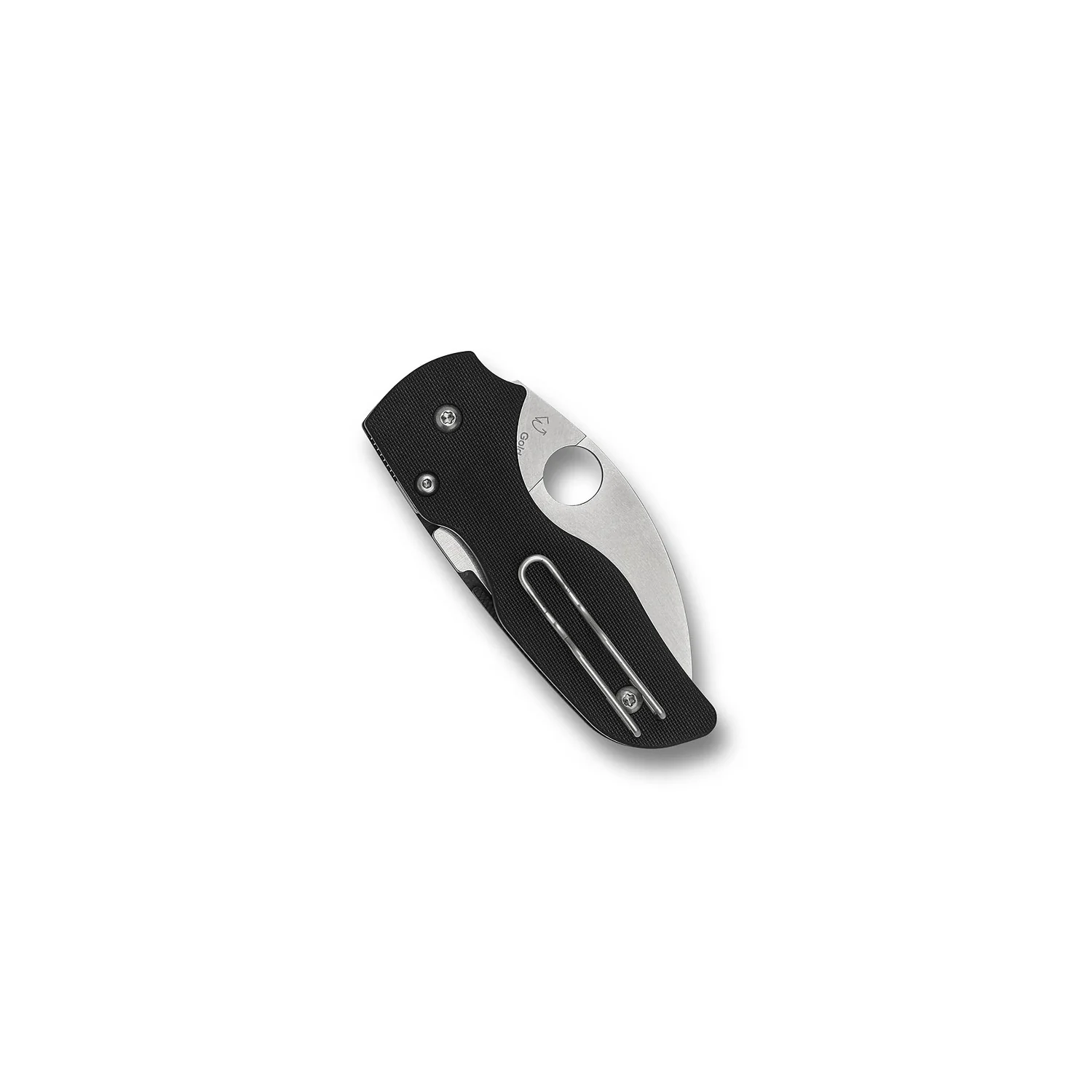 Spyderco Lil' Native Wharncliffe Folding Knife with CPM S30V Steel and G-10 Scales - Image 3