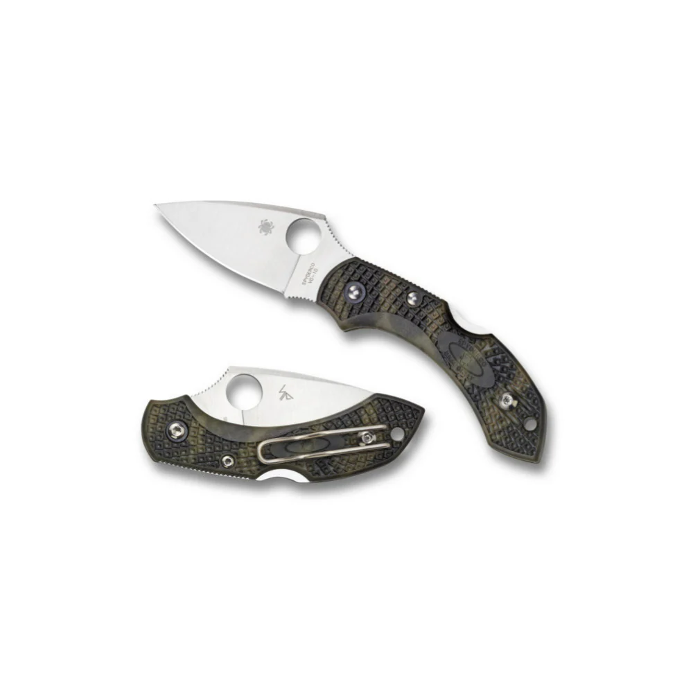 Spyderco Dragonfly 2 Zome 5.63-Inch VG-10 Blade Foldable Knife with FRN Handles