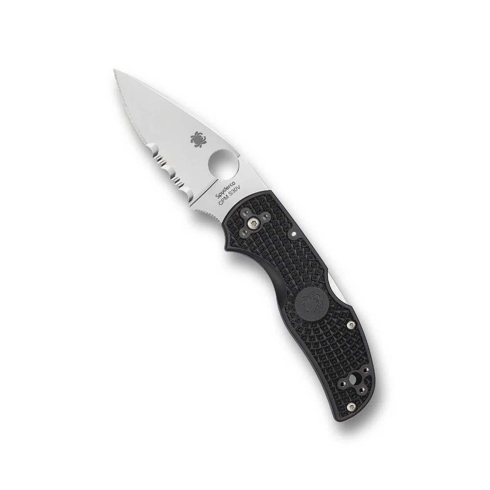 Spyderco Native 5 Lightweight FRN Folding Knife, Black