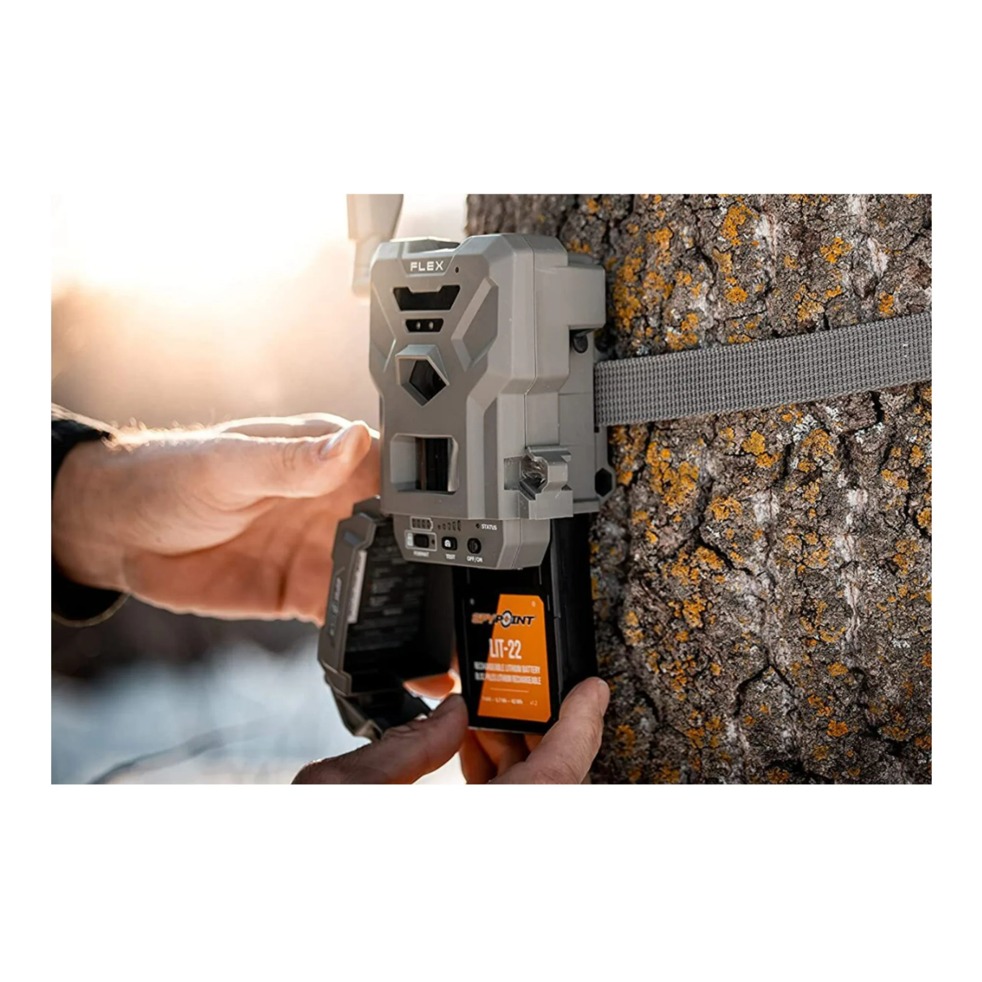 Spypoint Flex-Dark GPS Cellular Trail Camera with 10W Battery Solar Panel 32GB SDCard and Reader - Image 10