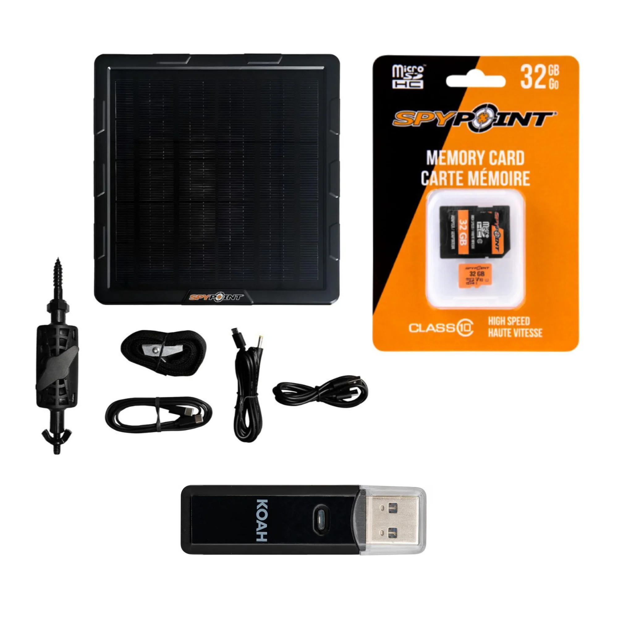 Spypoint Flex Cellular Trail Camera (6 Pack) with Solar Panel and Accessories - Image 3