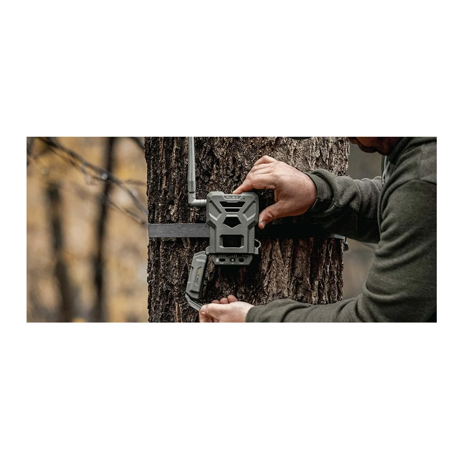 Spypoint FLEX-DARK GPS-Enabled Cellular Trail Camera with Solar Panel and Accs - Image 5