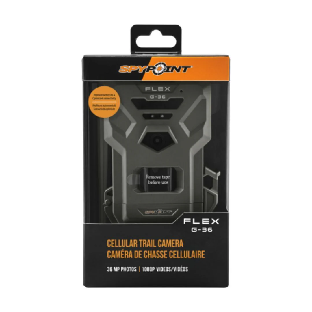 Spypoint FLEX-G 36 Megapixel Cellular Trail Camera with 0.3-Second Trigger Speed and 100-Feet Flash - Image 6