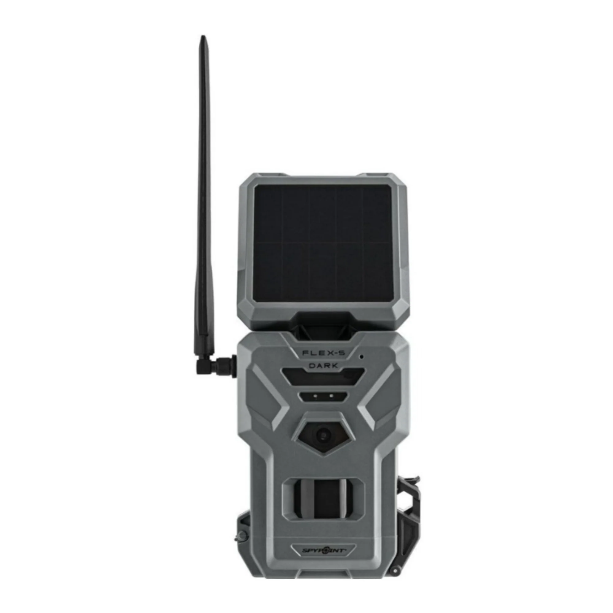 SPYPOINT FLEX-S DARK Cellular Night Vision Trail Camera 40MP 1080p Solar Panel and Dual SIM (Gray) - Image 2